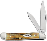 CASE 048 Pocket Knife, 5220 Stainless Steel Blade, 2-Blade